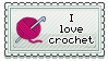 I love to crochet