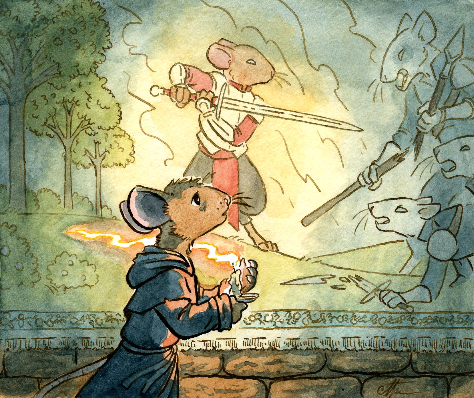 Matthias the Warrior and Martin the Warrior (Redwall)